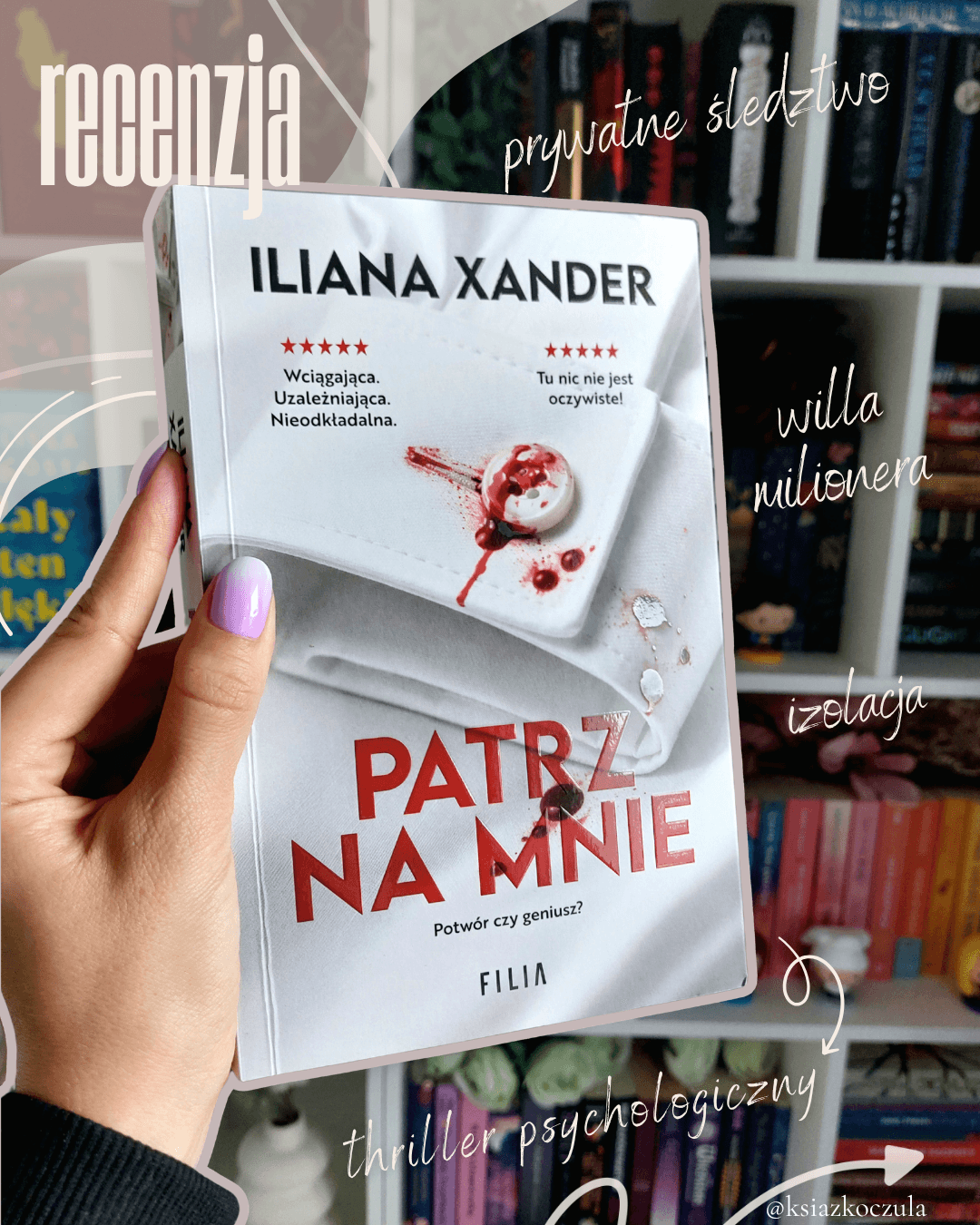 Okładka książki Patrz na mnie