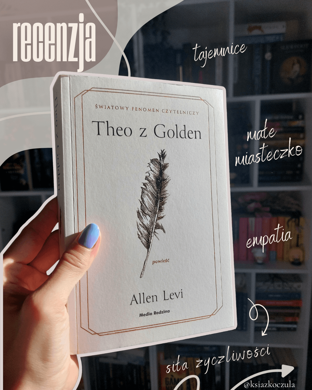 Okładka książki Theo z Golden