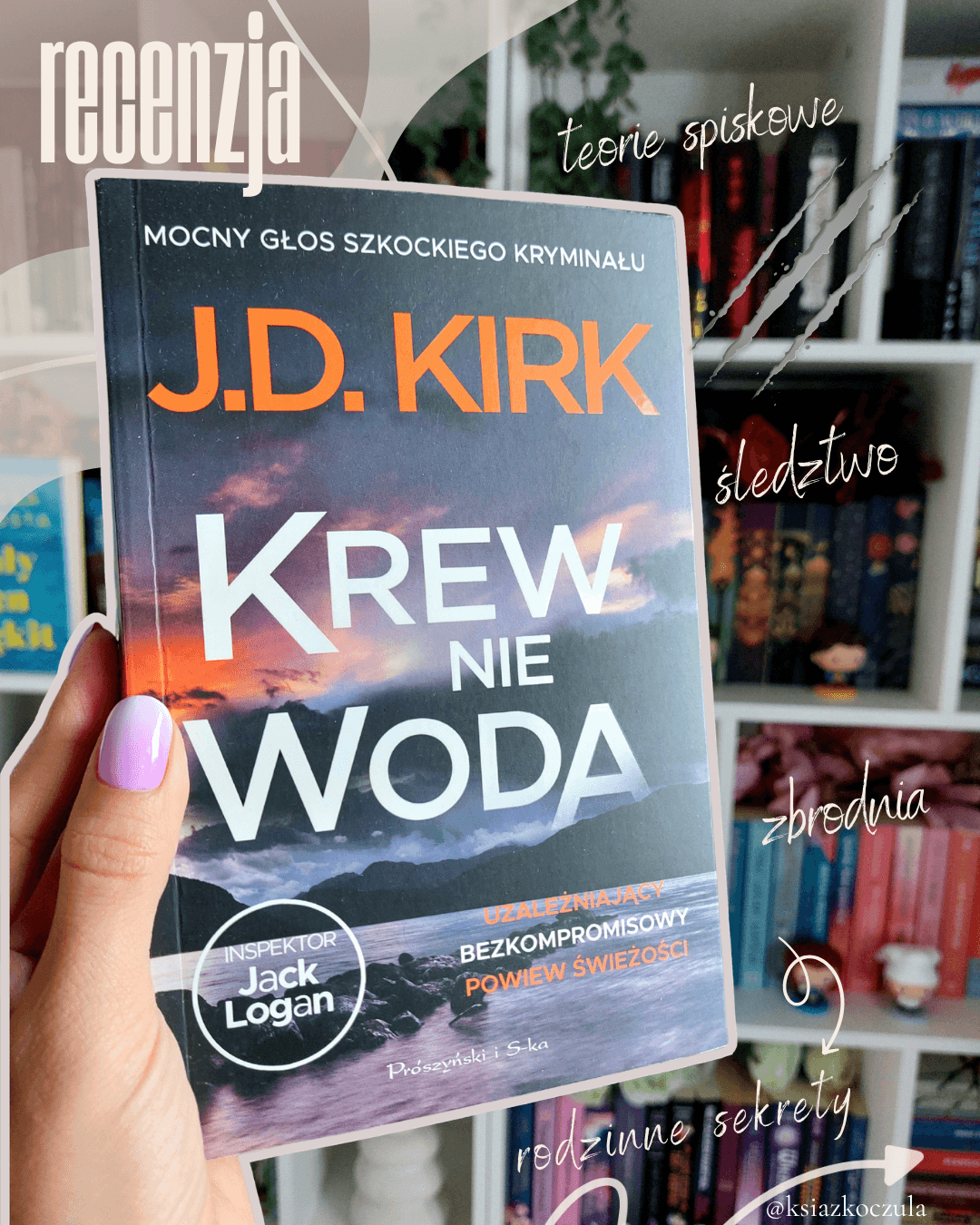 Okładka książki Krew nie woda