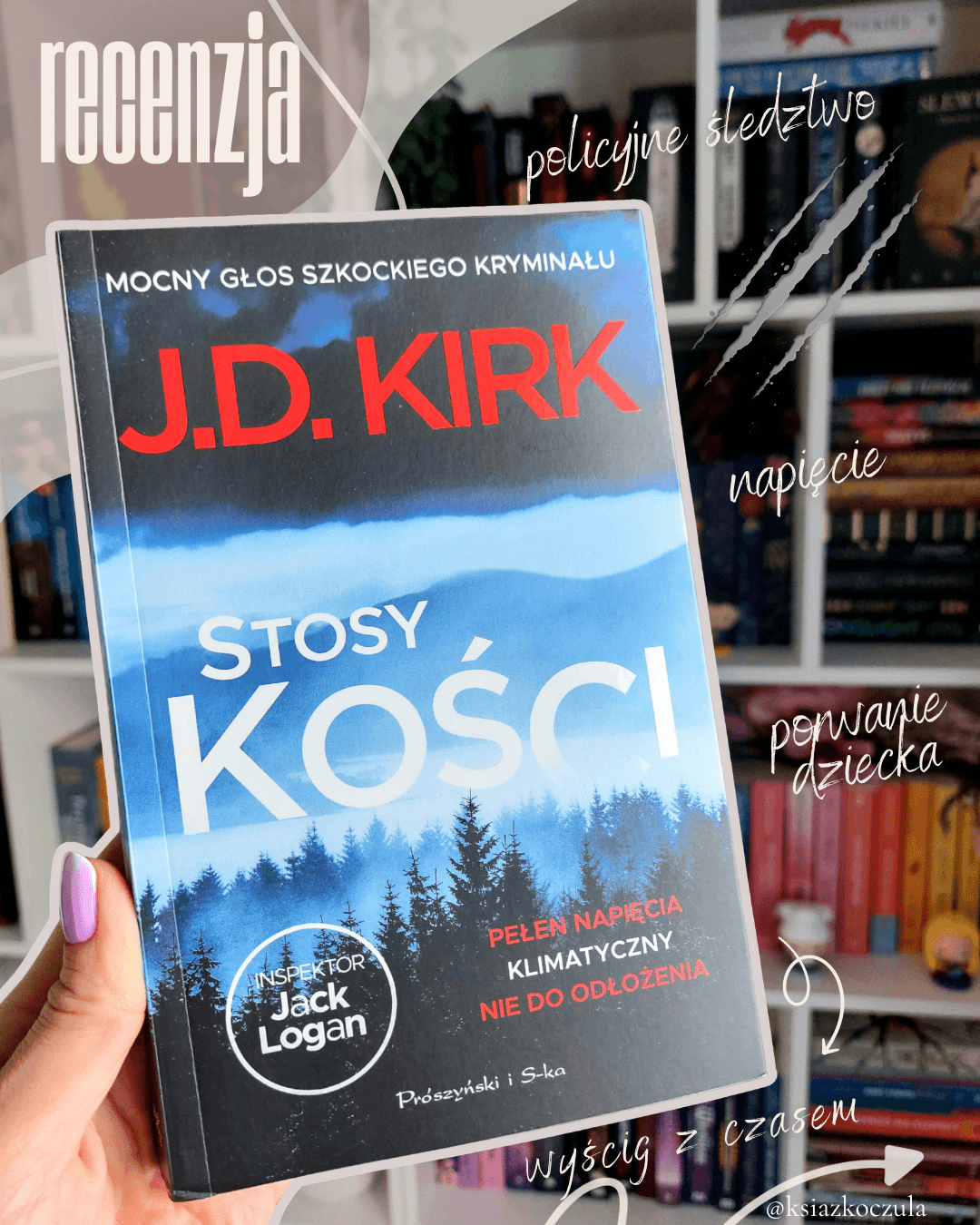 Okładka książki Stosy kości