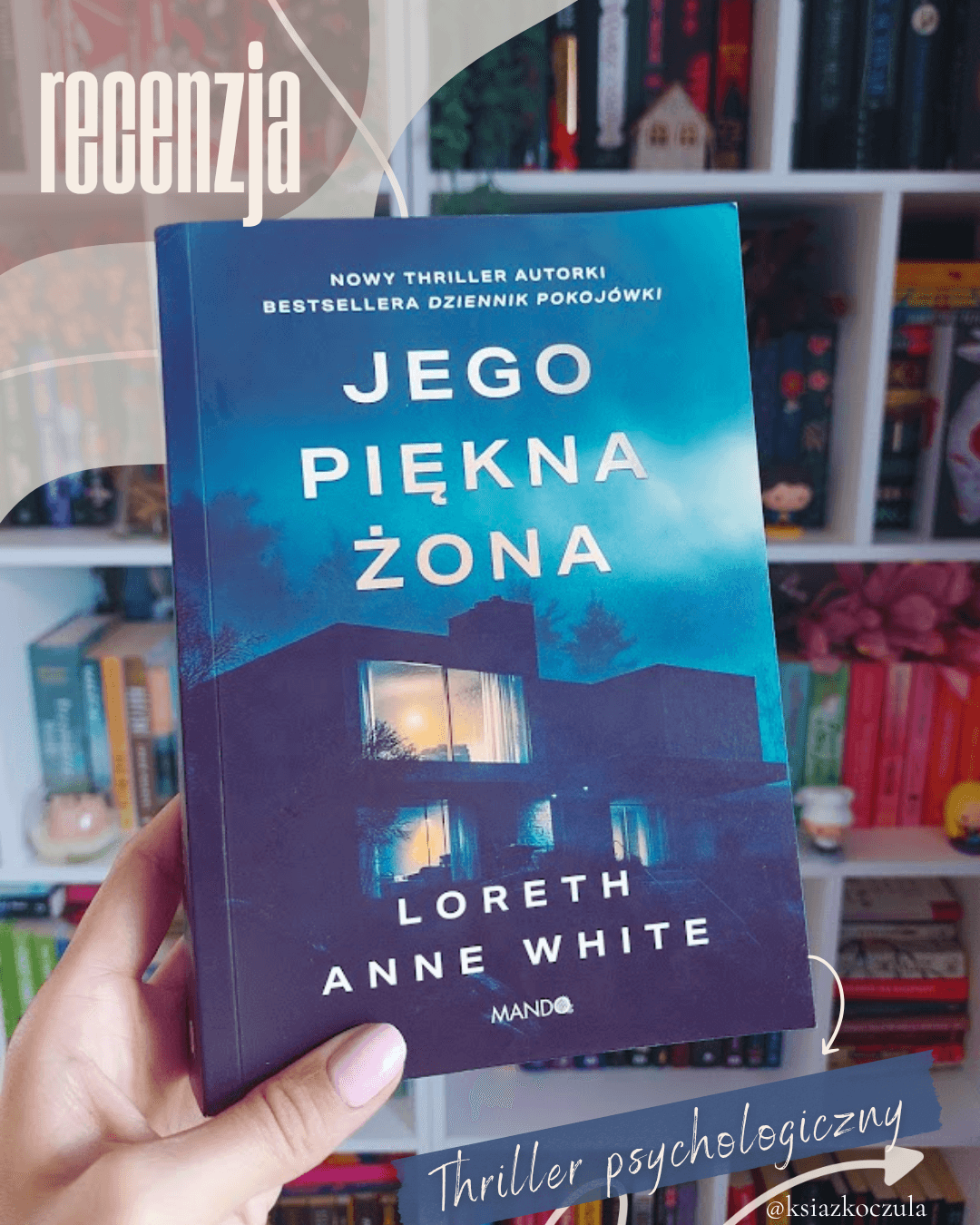 Okładka książki Jego piękna żona